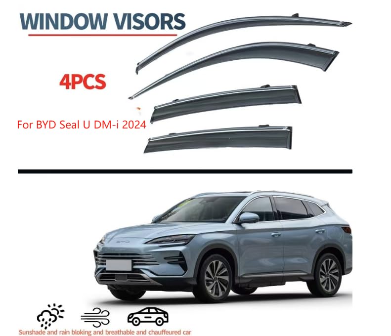 4 stuks autodeurslotafdekking, voor BYD Seal U DM-i 2024 2025 onwards