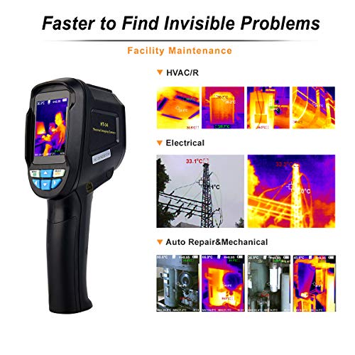 Thermal Imaging Camera-Handheld Infrared Camera with Real-Time Thermal Image,Infrared Image Resolution 220 x 160-Temperature Measurement Range -20°C-300°C,IR Thermal Imager,Hti-Xintai - Thumbnail 2