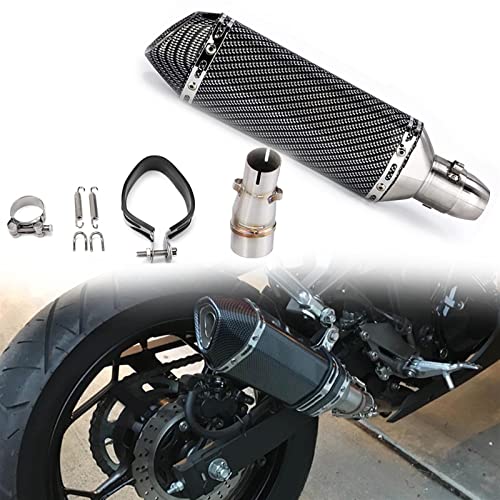 Silencieux d'échappement performant pour Kawasaki Z300 et Ninja 250R 2008-2018