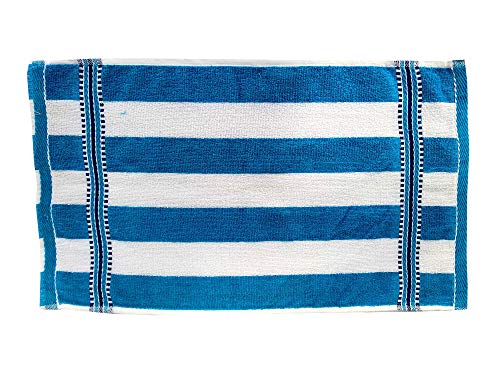 Image of Space Fly Cotton Cabana Striped 500 GSM Big Size High Absorbent Hand Towels for Wash Basin, Kitchen Hand Towel Small, Face Towel for Women, Hand Towel Set of 10 (Size: 33.2 CM X 50.8 CM)