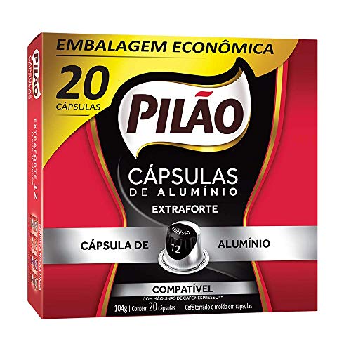 Café Pilão Cápsula Extraforte - 20 unidades - 104 gramas