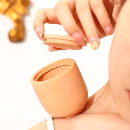 Miniatura 4 de BOOWAN NICOLE Nórdico Simple Estilo Cemento Vela Tarro Molde de Silicona Molde de Contenedor de Vela de Concreto Recipiente de Decoración para el