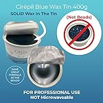 Cirepil - Blue - 400g / 14.11 oz Wax Tin - All-Purpose & Unscented - Perfect for Sensitive Skin - Disposable Blue Wax Refill Bag - Fluid Gel Texture, Easy Removal, Peel-Off Wax - No Strip Needed - Image 3