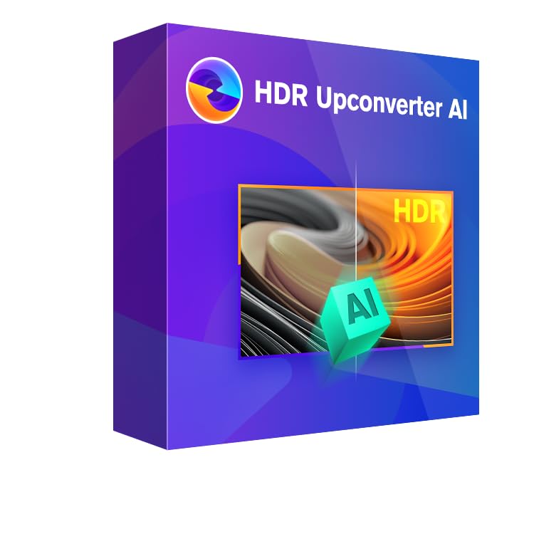 UniFab HDR Upconverter AI | Kompatibel mit Windows | 1 Gerät | Lifetime | Video upscalen | Aktivierungscode per E-Mail