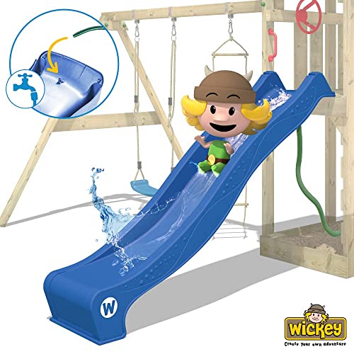 Spielturm Wickey Klettergerüst SeaFlyer mit Schaukel und Rutsche