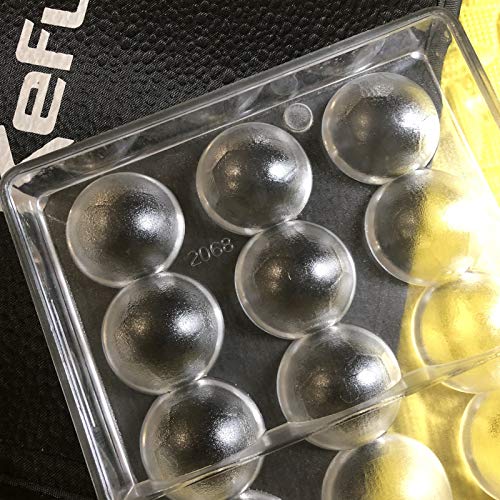 Goldbaking Semi Sphere Chocolate Mould PC Polycarbonate Hemisphere Chocolate Mold (s 1.2inch) - Thumbnail 7