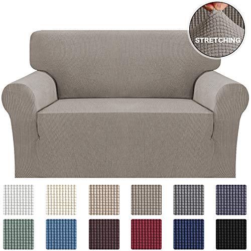 Turquoize Stretch Sofa Cover for Loveseat 1 Piece Sofa Slipcover for Living Room