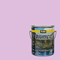 Vista 163 de Rodda Paint CASCADIA ZERO - Pintura satinada e imprimación para interiores en uno, cuarto de galón, toque rosa