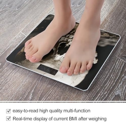 Báscula digital de baño con pantalla LCD y vidrio templado miniatura 5