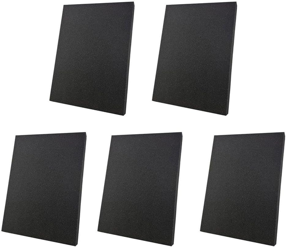 Cuttable Polyurethane Foam Padding Sheets for Tool Boxes and Camera Storage, Durable and Lightweight, 40x30cm, 5-Pack(30 * 30 * 2.5cm)