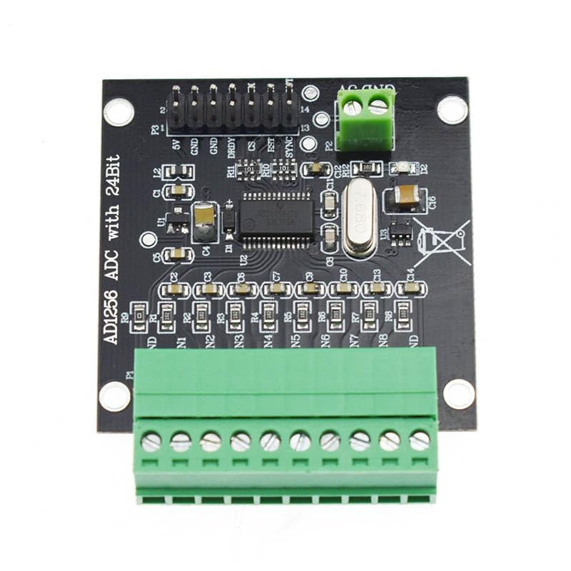 Reland Sun ADS1256 ADC-Modul – 24-Bit, 5V, Rauschfreie 23 Bit, Für Hochpräzise Messungen & Sensoren