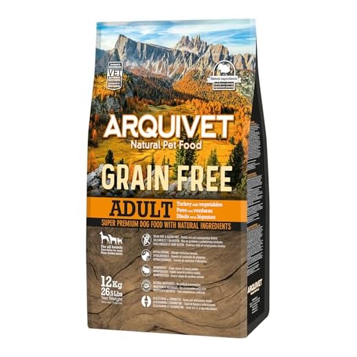 Arquivet Comida de Perros con Pavo sin Granos, 12 kg (Paquete de 1)