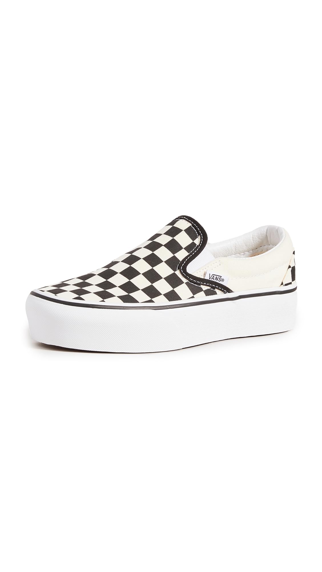 Vans Classic Slip-on Platform Leather, Zapatillas Mujer