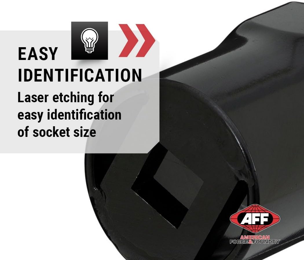 AFF 3/4" Drive Wheel Bearing Locknut Socket (Available in 6 or 8 Points & Multiple Sizes)