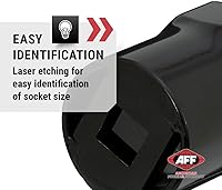 Vista 5 de AFF Tuerca de bloqueo de rodamiento de rueda motriz de 3/4" (disponible en 6 u 8 puntos y varios tamaños)