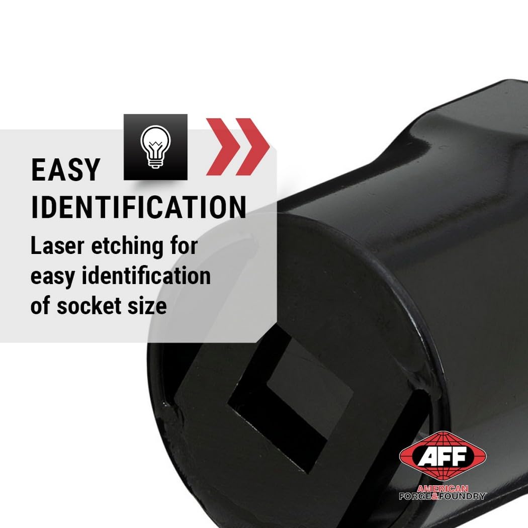 AFF 3/4" Drive Wheel Bearing Locknut Socket (Available in 6 or 8 Points & Multiple Sizes)