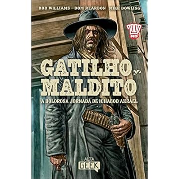 Capa do livro Gatilho maldito: a dolorosa jornada de Ichabod Azrael