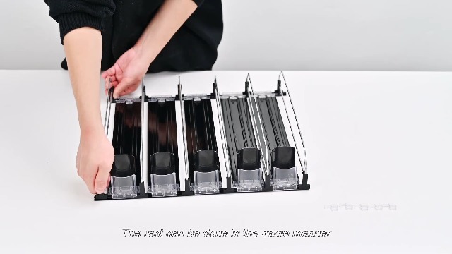 Amazon.com: Puricon Drink Organizer for Fridge Pusher Glide