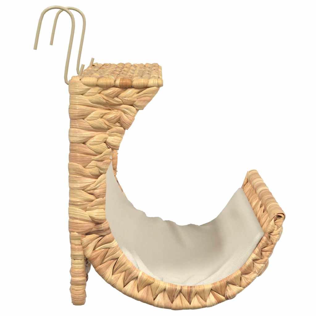 vidaXL Lit pour Chats avec Coussin Jacinthe d'eau 37 x 20 x 20 cm