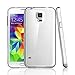 NEW'C Funda para Samsung Galaxy S5, Anti- Choques y Anti- Arañazos, Silicona TPU, HD Clara