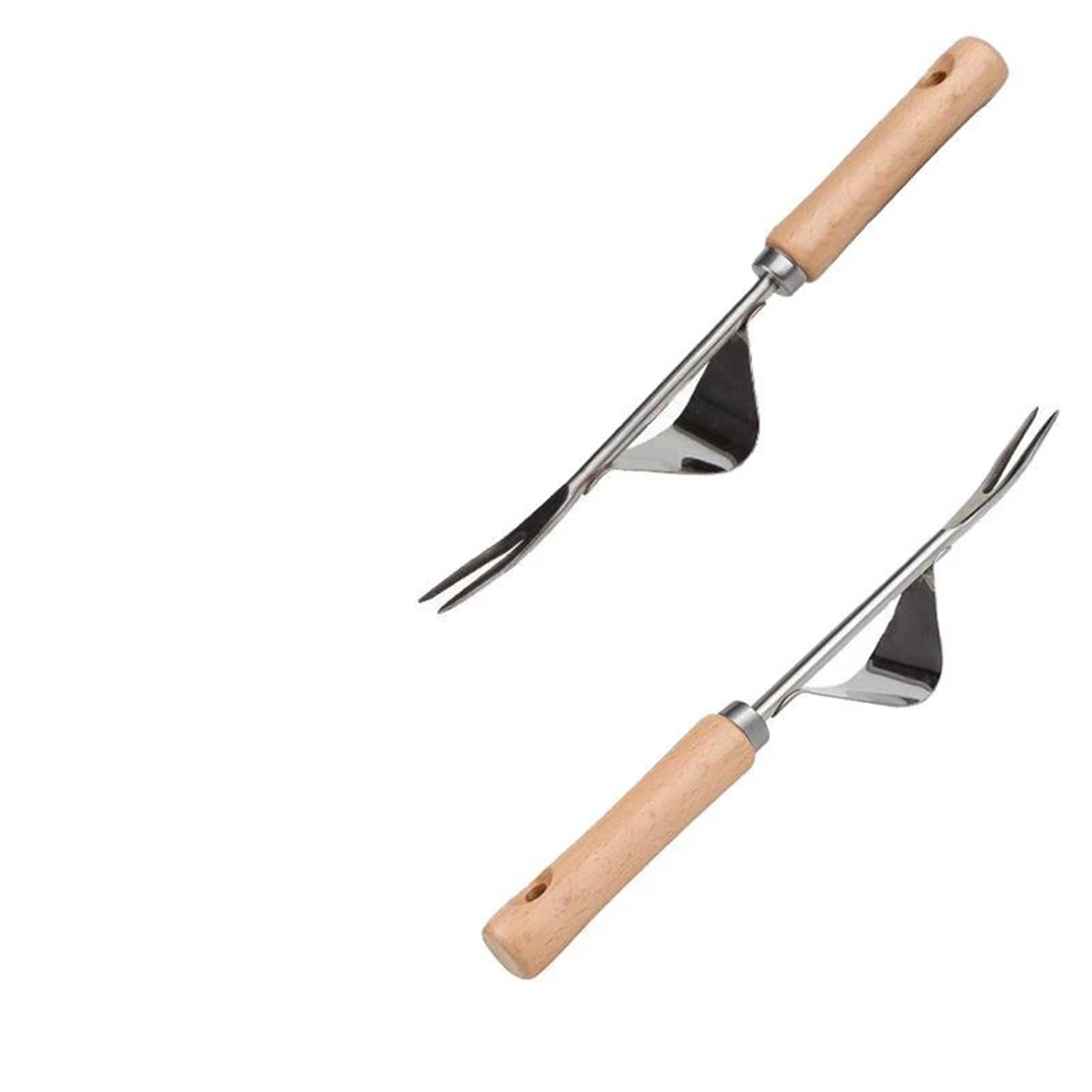 Désherbeur manuel en acier inoxydable, outils de jardinage et d'extérieur(A116)