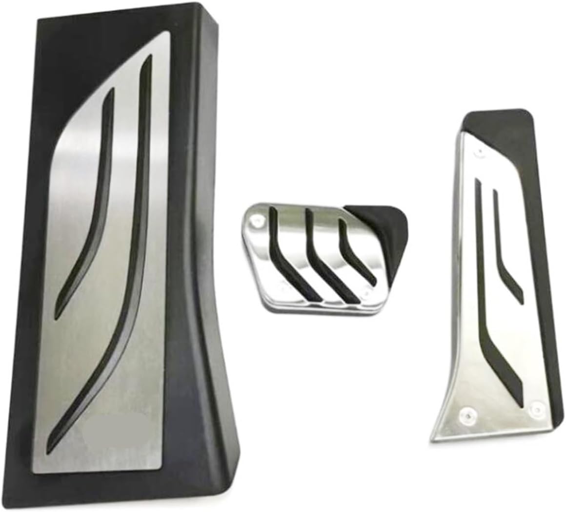 Non-Drilling Brake Accelerator Pedal Plate Pad Compatible With BMW 1 2 3 4 5 6 7 Series G20 G21 X3 G01 X4 G02 X5 G05 X5M X7 G07 2018-2020(X3 x4 Footrest)