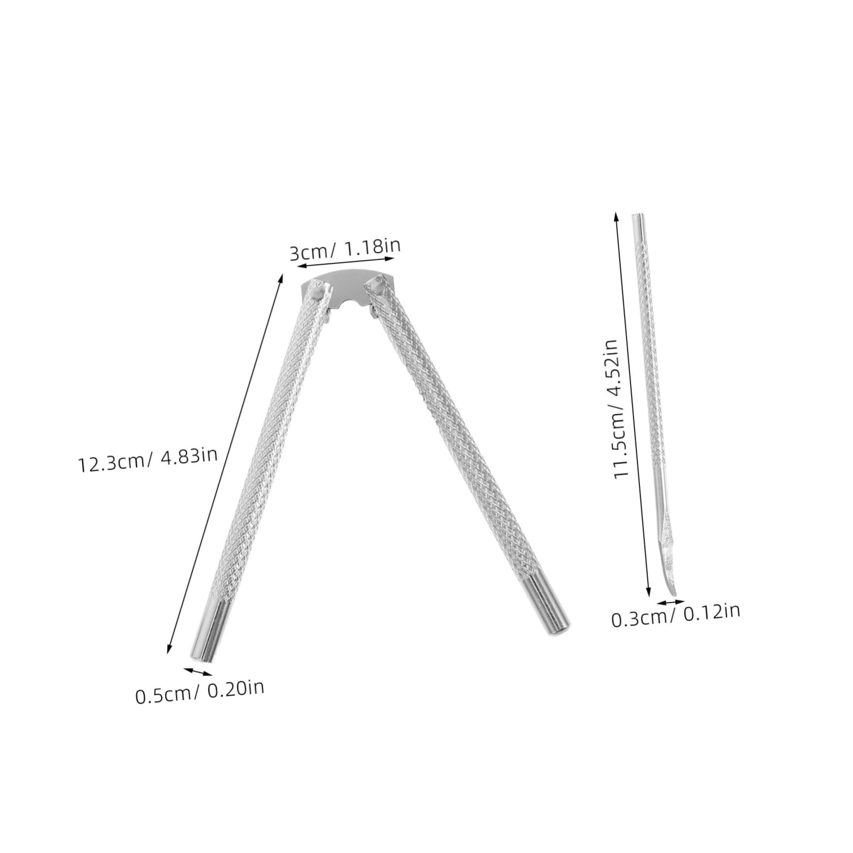 1 Set Stainless Steel Nut Cracker Seafood Tools for Crab and Lobster Heavy Duty Design for Effortless Cracking of Nuts and Shellfish for Family Gatherings and Commercial Use