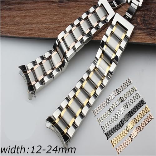 Sangles de montre à extrémité incurvée pour sublimer votre style quotidien - 3
