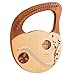 EIERFSKIOT 21 String Lyre Harp, Metal String Solid Wood Harp Ancient Greek Style Harp with Tuning Wrench, Extra String Set