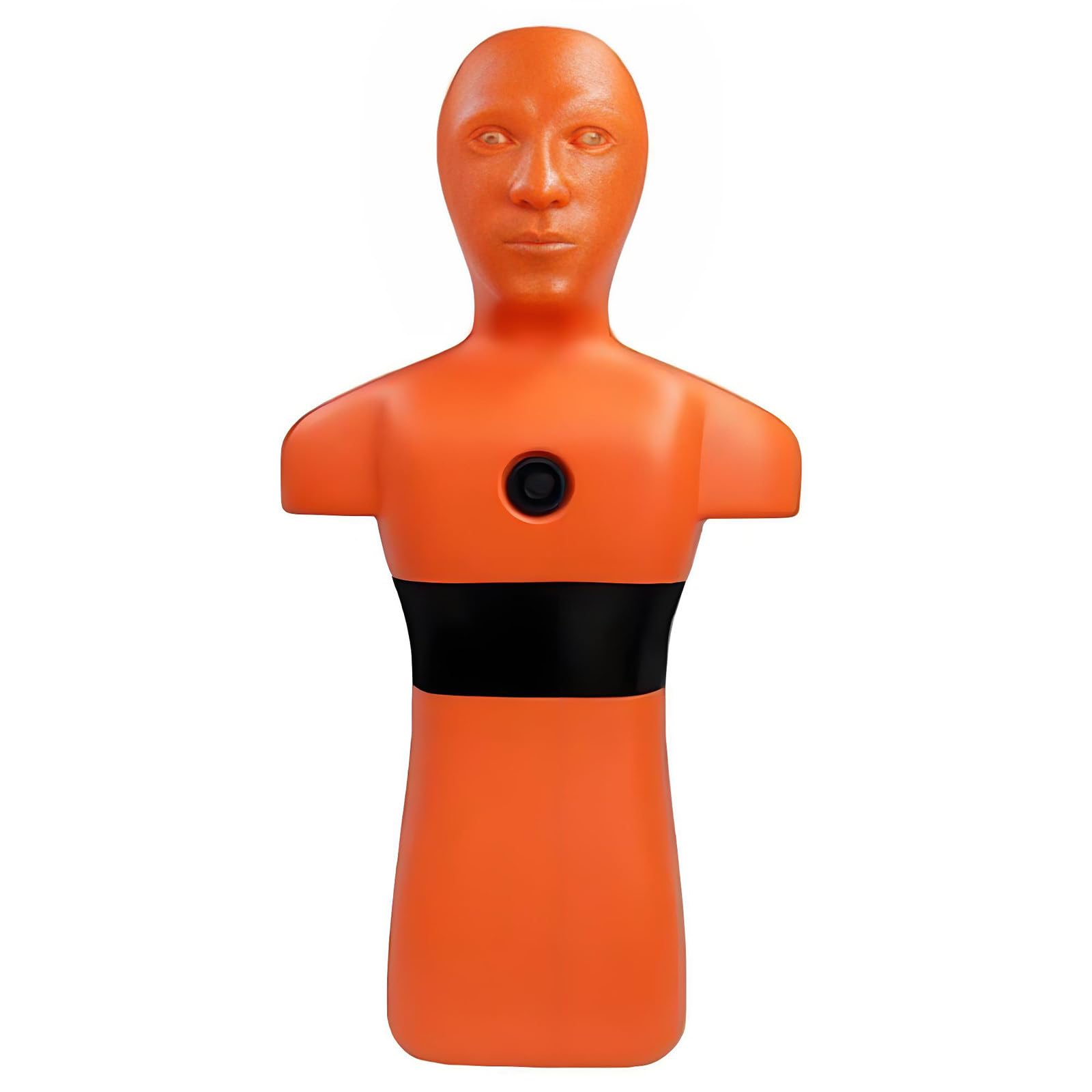 Chupete de entrenamiento de rescate acuático, simulación de piscina y río, modelo salvavidas con 3 agujeros de inyección de agua para un drenaje rápido