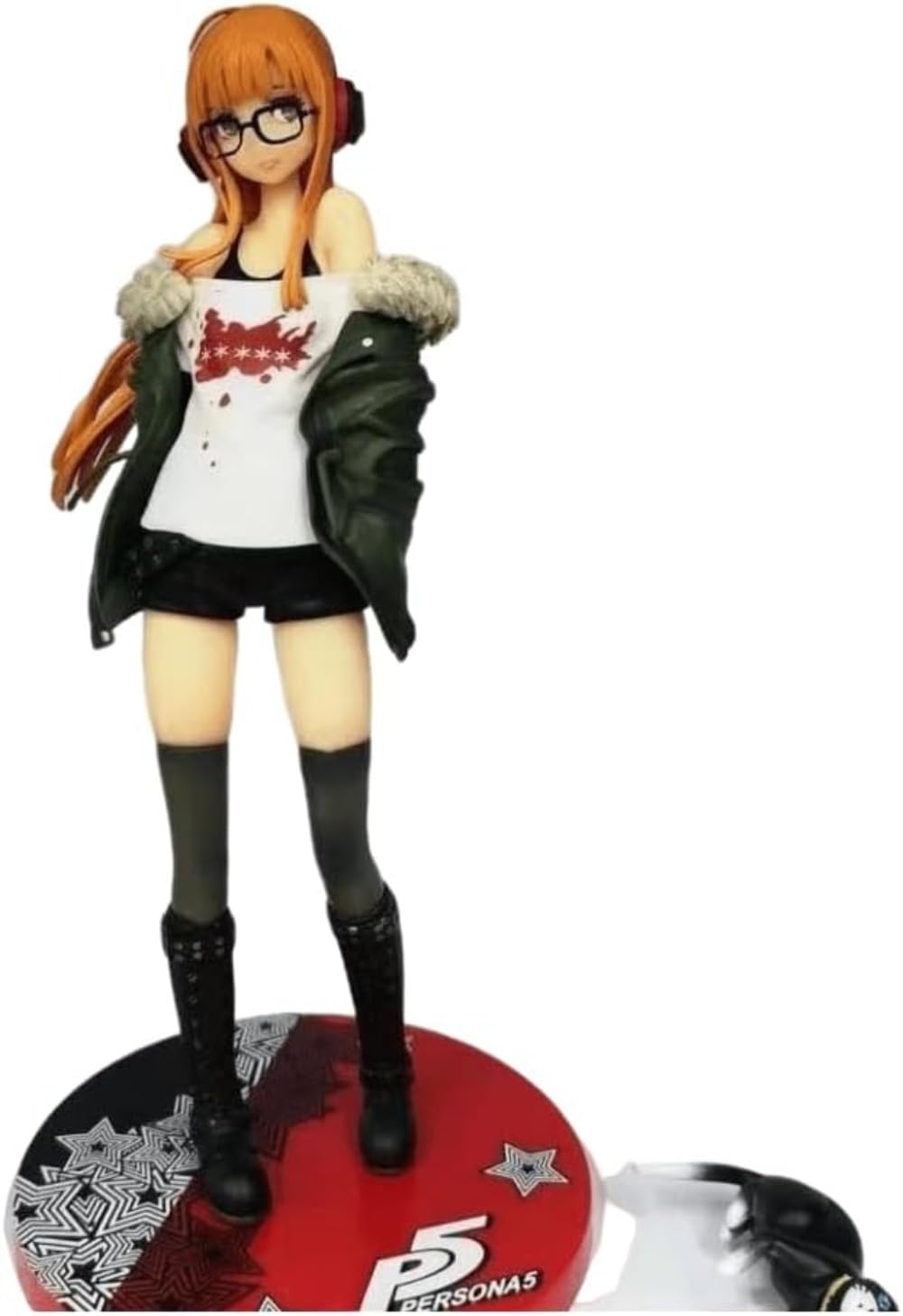 Hluongtn Persona 5 Futaba Sakura Anime Actfigure Character Collectible Model Statue Toys Pvc Figures Desktop Ornaments