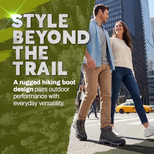 Image of Skechers Men's Relment - Daggett Boot | Hiking, Relaxed Fit, Air-Cooled Memory Foam, Water Repellent, Lace-Up