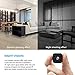 Wireless Hidden Camera Mini WiFi Spy Camera HD 1080P Monitoring Tiny Security Camera Nanny Cam Strong Night Vision Working 7 Hours by Battery Powered