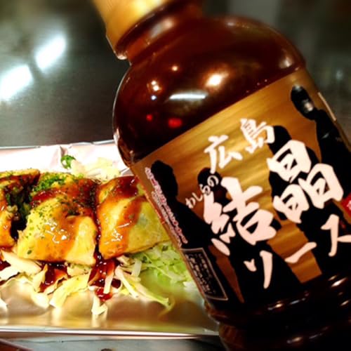 広島わしらの結晶ソース 580ml 3本セット 瀬戸内の牡蠣とレモンを使用 幻のお好み焼き専用ソース