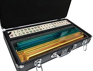 American Mah Jongg Set by White Swan – 166 Ivory Colored Engraved Tiles