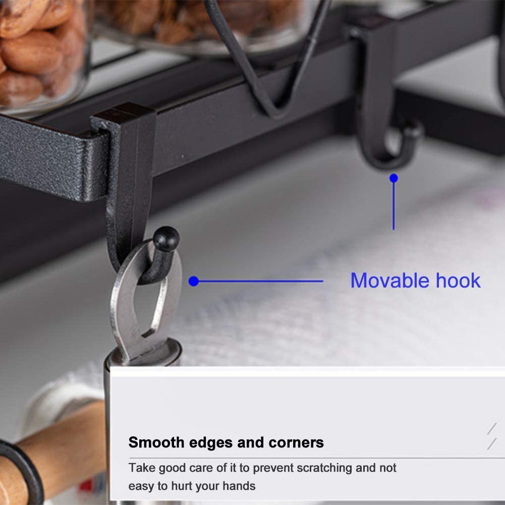 Estante magnético para especias para nevera con soporte para toallas de papel, estante montado en la pared, almacenamiento de especias y dispensador de rollos de cocina para baño