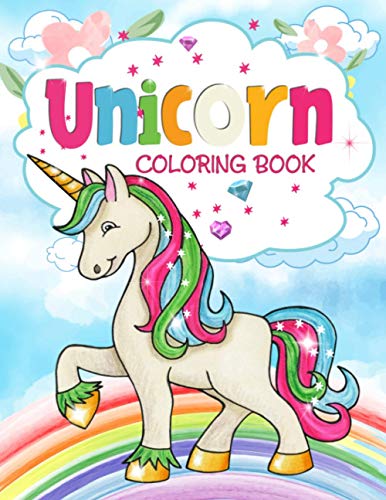 Unicorn Coloring Book: Coloring Books for Kids, Boys and Girls, Cute Unicorn Gifts for Kids, With 40+ Cute Illustrations (US Edition) 8.5 x 11 Size image 3