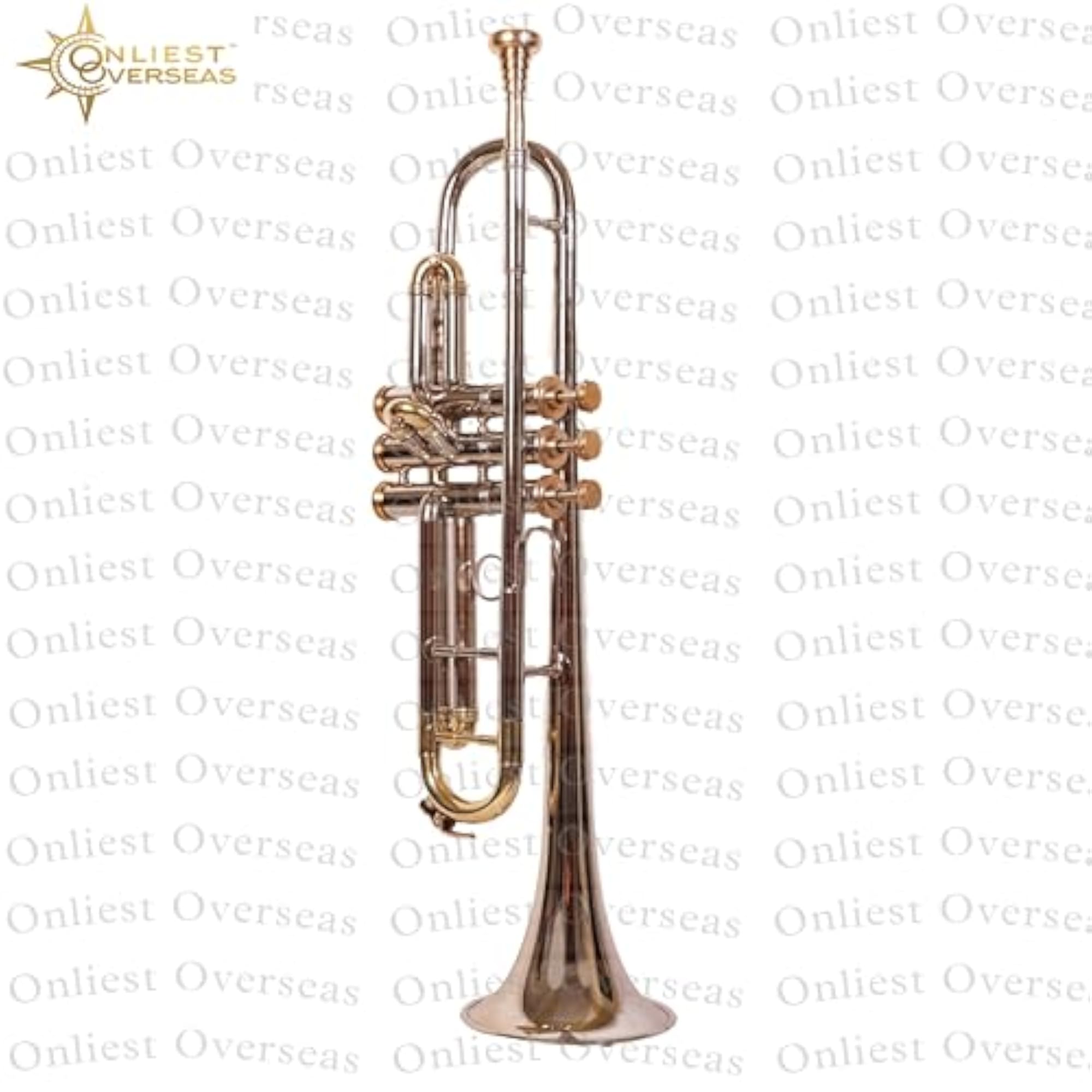 Brass Bb Trumpet with Mouthpiece & Bag