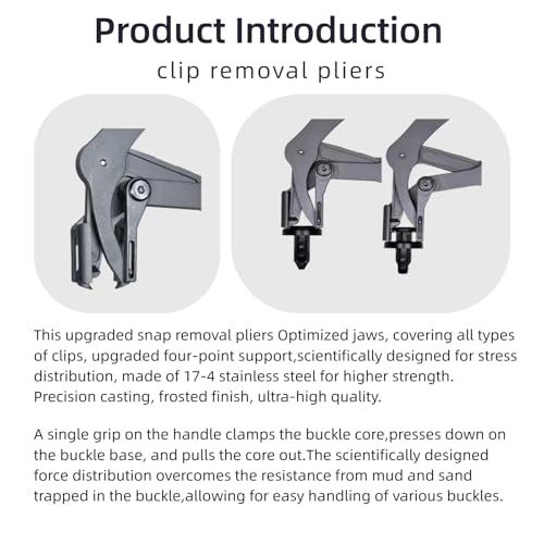 image for Generic Snap Removal Pliers - 2026 Upgraded Heavy-Duty Non-Destructive