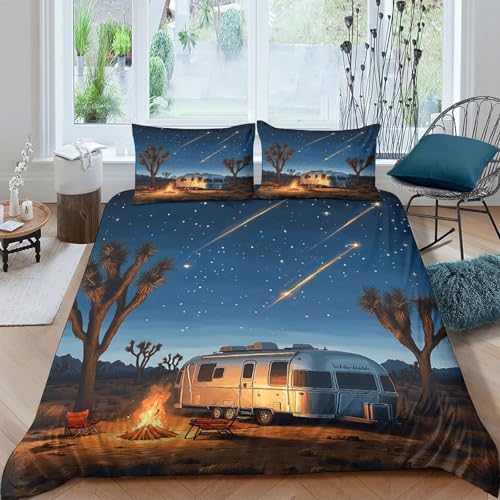Housse de couette camping résistant avec zip dissimulé pour lit super king - 4