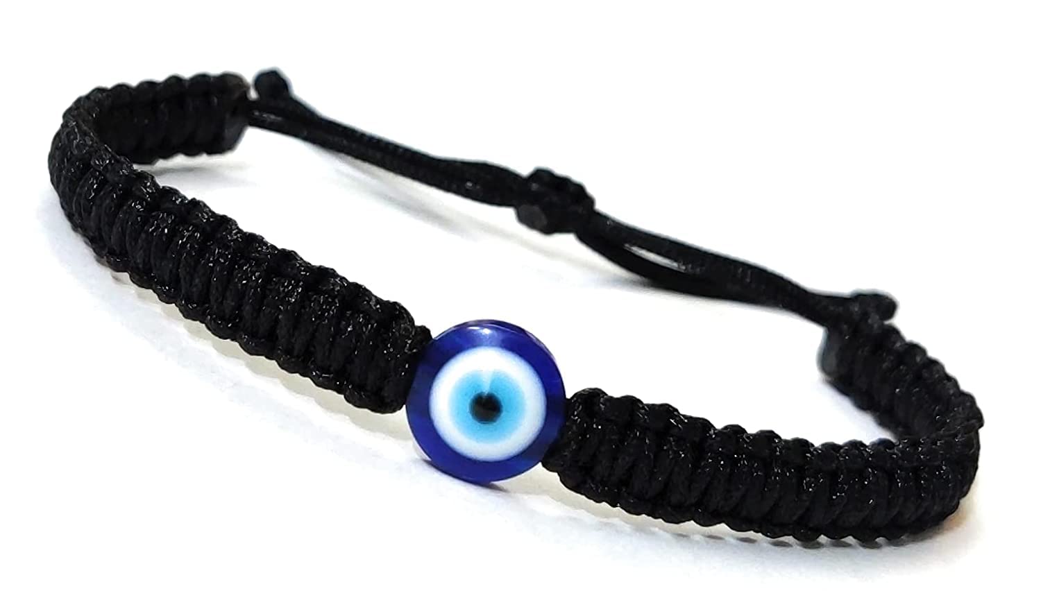 VR Creatives Evil Eye with Black Cord Handmade Bracelet for Unisex Adult Rakhi for brother (B0B6MZCT43) Amazon Price History, Amazon Price Tracker