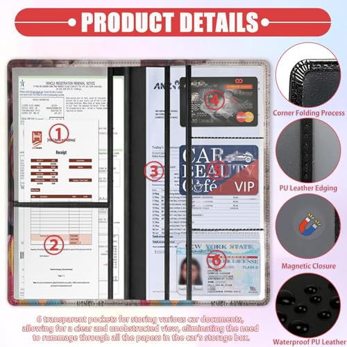 Organizador de Documentos para Auto Magnético miniatura 3