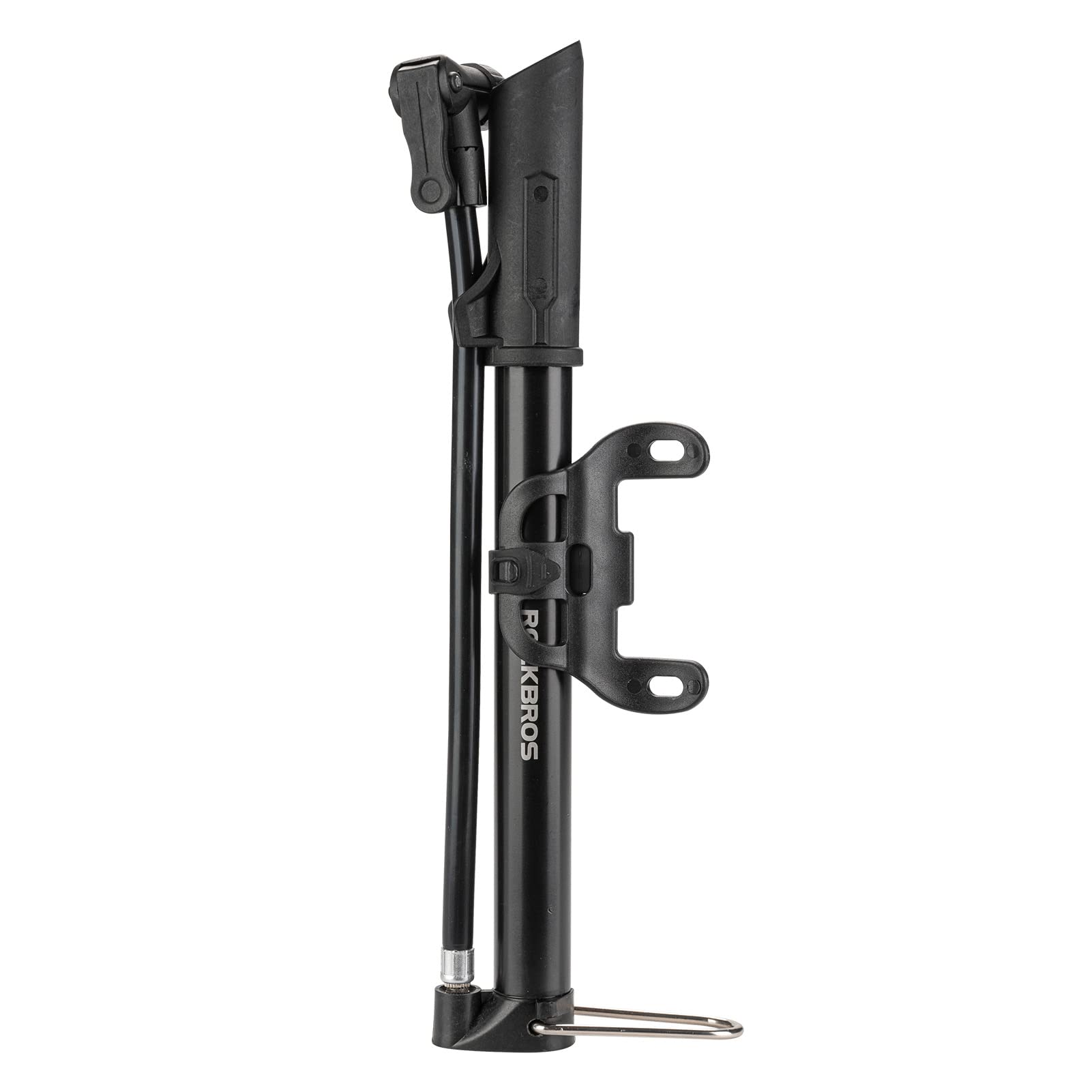 ROCKBROS Bomba de Piso Portátil para Bicicleta, Inflador de Aire 120PSI Válvulas Presta y Schrader para Bicicleta MTB Carretera