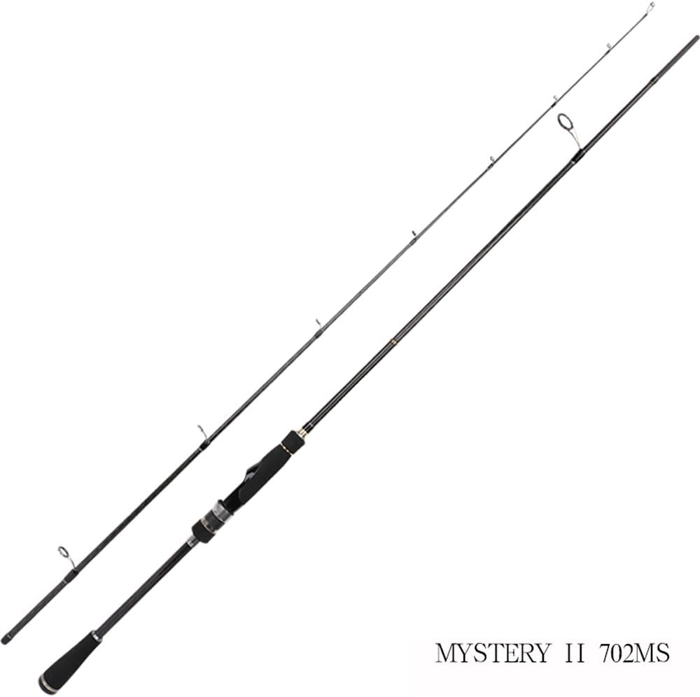 Mystery II 702MS Spining Rod 2.1m Carbon Rod Fishing Lure Rod Bass Rod