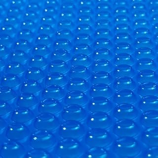 AURSK Solar Pool Cover,12MIL 14X28 Foot Pool Solar Cover,Rectangle Solar Pool Blanket for Above-Ground and In-ground Pools (Blue, 1200Series)