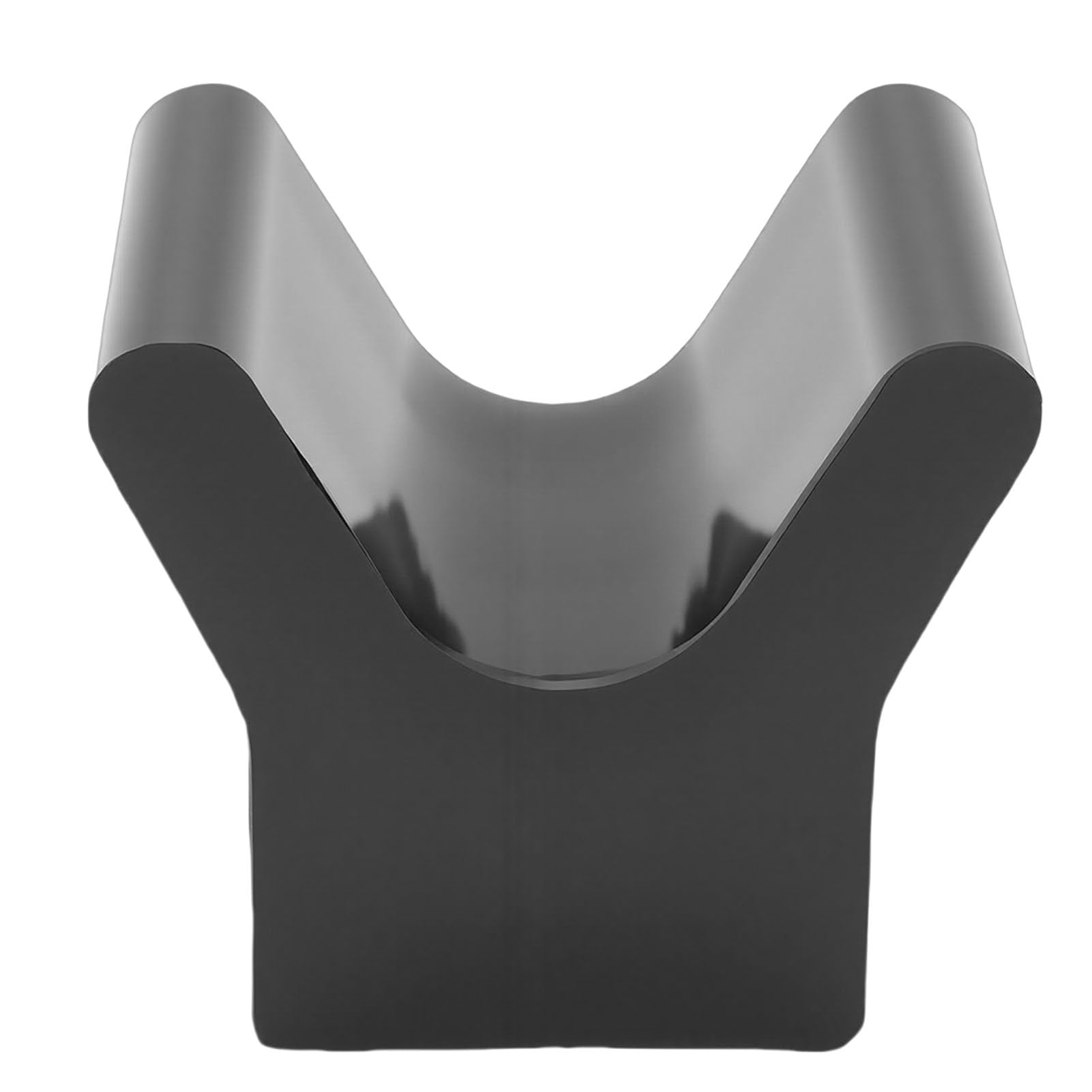 Fockety Bugstopper in V Form für Bootstrailer, abriebfester Bugpuffer aus Polyurethan für Bootstrailer, 7,6 cm Montagebreite und 2 cm Lochdurchmesser, für Boote, Trailer und Yachten