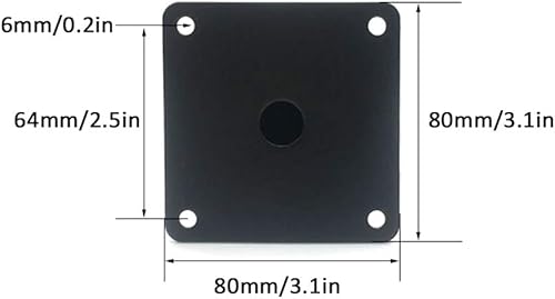 Miniatura 3 de Patas de metal para muebles de sofá, patas de mesa de café, patas de repuesto para armarios, mesita de noche, cocina, armario, con tornillos, juego