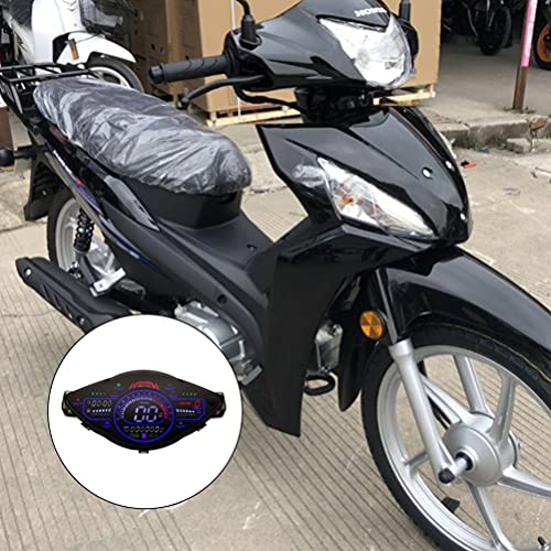 VICASKY Medidor de Motocicleta Velocímetro Digital Velocímetro Da Motocicleta Tacômetro Compatível p