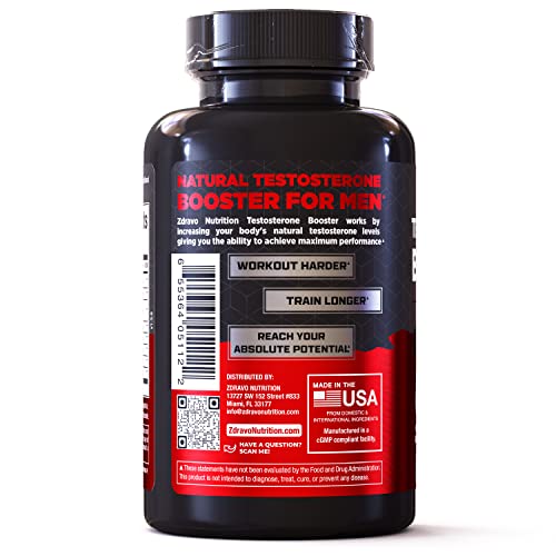 Zdravo Nutrition Z-TESTBOOST-2PK Testosterone Booster thumb #7