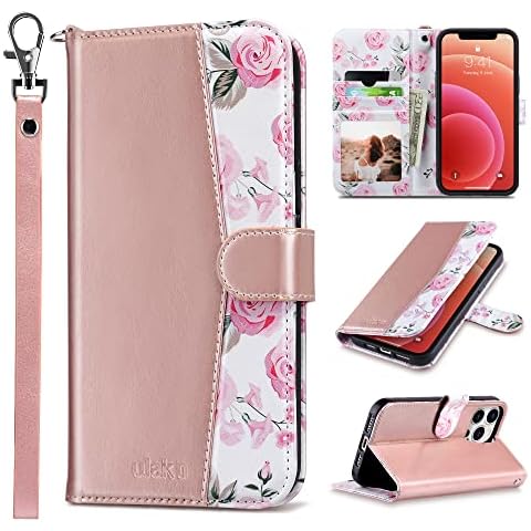 ULAK iPhone 12 Pro Max Wallet Case Cover